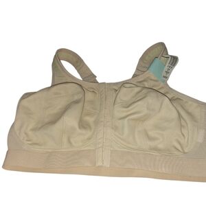 Goddess  NUDE BRA No Wires Front Closure 36H NWT Comfort